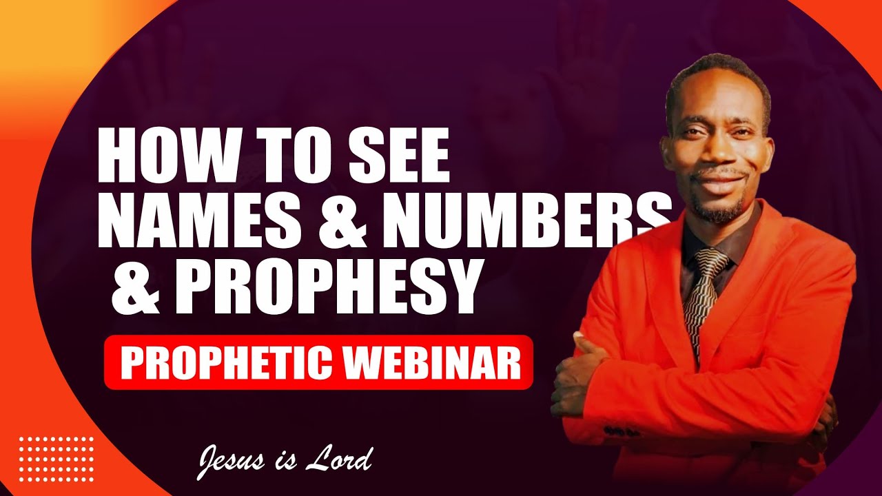 HOW TO SEE NAMES AND NUMBERS AND PRORPHESY